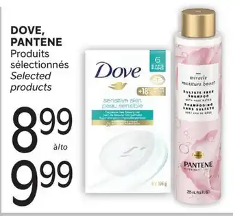 Brunet DOVE, PANTENE Produits sélectionnés offer