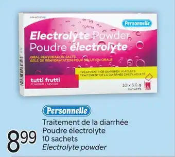 Brunet PERSONNELLE Traitement de la diarrhée Poudre électrolyte offer