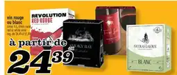 Marché Richelieu Vin rouge ou blanc | Red or White Wine offer