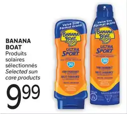 Brunet BANANA BOAT Produits solaires sélectionnés offer