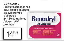 Brunet BENADRYL Produits sélectionnés pour aider à soulager les symptômes d'allergies offer