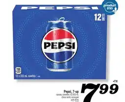 Marché Richelieu Pepsi, 7-up caisse | soft drink offer