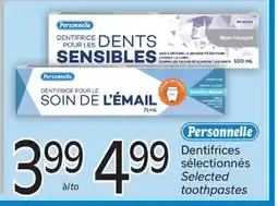 Brunet PERSONNELLE Dentifrices sélectionnés offer