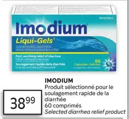 Brunet IMODIUM Produit sélectionné pour le soulagement rapide de la diarrhée offer