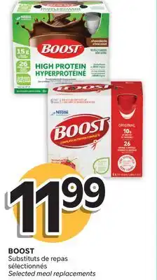 Brunet BOOST Substituts de repas sélectionnés offer