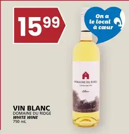 Rachelle-Bery Grocery DOMAINE DU RIDGE WHITE WINE offer