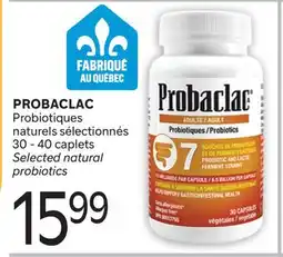 Brunet PROBACLAC Probiotiques naturels sélectionnés offer