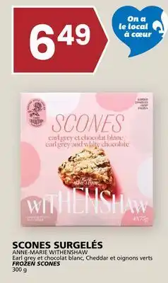 Rachelle-Bery Grocery ANNE-MARIE WITHENSHAW FROZEN SCONES offer