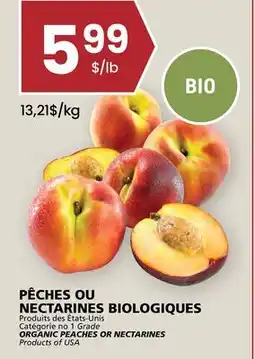 Rachelle-Bery Grocery ORGANIC PEACHES OR NECTARINES offer
