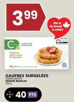 Rachelle-Bery Grocery COMPLIMENTS FROZEN WAFFLES offer