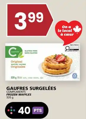 Rachelle-Bery Grocery COMPLIMENTS FROZEN WAFFLES offer
