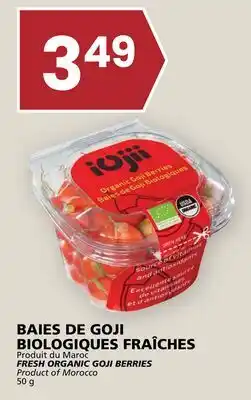 Rachelle-Bery Grocery FRESH ORGANIC GOJI BERRIES offer