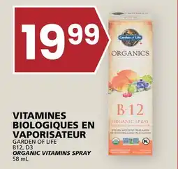 Rachelle-Bery Grocery GARDEN OF LIFE B12, D3 ORGANIC VITAMINS SPRAY offer