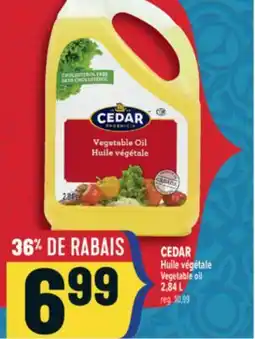Marché Adonis CEDAR HUILE VÉGÉTALE | VEGETABLE OIL offer