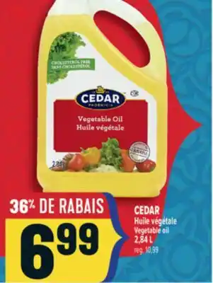 Marché Adonis CEDAR HUILE VÉGÉTALE | VEGETABLE OIL offer