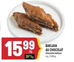 Marché Adonis BAKLAVA AU CHOCOLAT | CHOCOLATE BAKLAVA offer