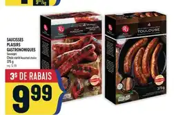 Marché Adonis SAUCISSES PLAISIRS GASTRONOMIQUES | Sausages offer