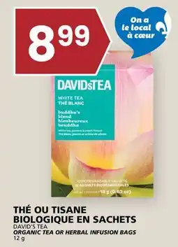 Rachelle-Bery Grocery DAVID'S TEA ORGANIC TEA OR HERBAL INFUSION BAGS offer