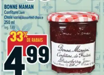 Marché Adonis BONNE MAMAN CONFITURE | JAM offer