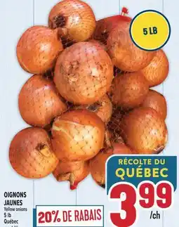 Marché Adonis OIGNONS JAUNES | YELLOW ONIONS offer