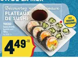 Marché Adonis YOKOSO SUSHIS ASSORTIS | ASSORTED SUSHI offer