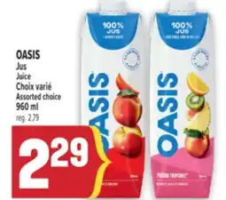 Marché Adonis OASIS JUS | JUICE offer