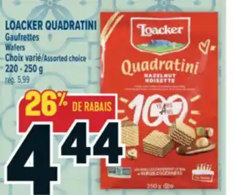 Marché Adonis LOACKER QUADRATINI GAUFRETTES | WAFERS offer