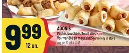 Marché Adonis ADONIS PETITES BOUCHÉES | SMALL BITES HALAL offer