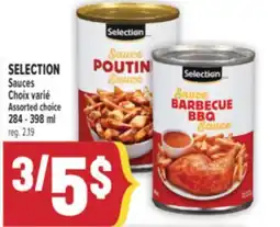 Marché Adonis SELECTION Sauces offer
