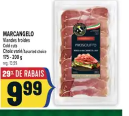 Marché Adonis MARCANGELO VIANDES FROIDES | COLD CUTS offer