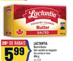 Marché Adonis LACTANTIA Beurre/Butter offer