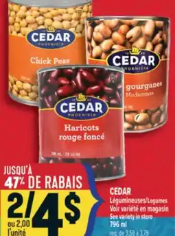Marché Adonis CEDAR LÉGUMINEUSES/LEGUMES offer