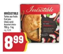 Marché Adonis IRRÉSISTIBLE Tartes aux fruits/Fruit pies offer