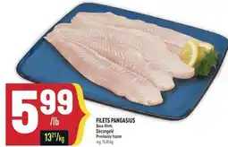 Marché Adonis FILETS PANGASIUS Basa fillets Décongelé | Previously frozen offer