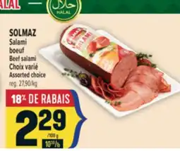 Marché Adonis SOLMAZ SALAMI BOEUF | BEEF SALAMI offer