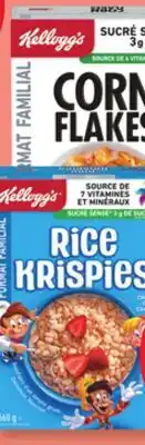 Marches Tradition KELLOGG'S CEREAL OR MEAL REPLACEMENT offer