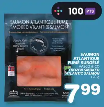 Marches Tradition VASCO & CO FROZEN SMOKED ATLANTIC SALMON offer