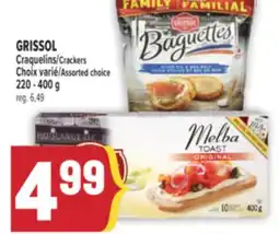 Marché Adonis GRISSOL CRAQUELINS | CRACKERS offer