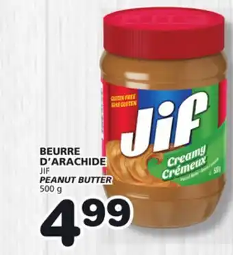 Marches Tradition JIF PEANUT BUTTER offer