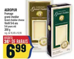 Marché Adonis AGROPUR FROMAGE GRAND CHEDDAR | GRAND CHEDDAR CHEESE offer