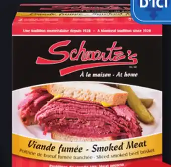 Marches Tradition SCHWARTZ'S SMOKED MEAT offer