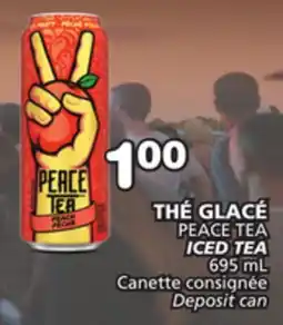 Marches Tradition PEACE TEA ICED TEA offer