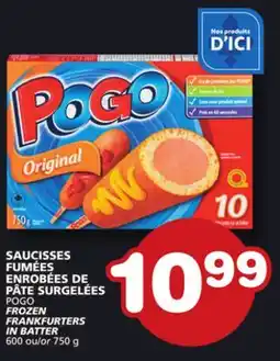 Marches Tradition POGO FROZEN FRANKFURTERS IN BATTER offer