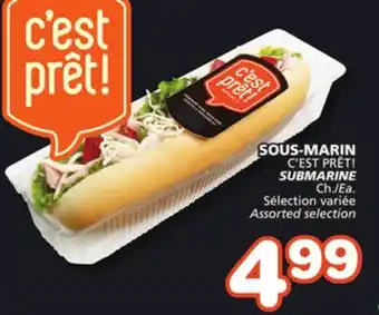 Marches Tradition C'EST PRÊT! SUBMARINE offer