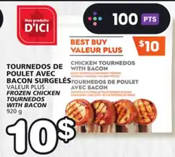 Marches Tradition VALEUR PLUS FROZEN CHICKEN TOURNEDOS WITH BACON offer