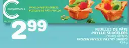 Marches Tradition COMPLIMENTS FROZEN PHYLLO PASTRY SHEETS offer