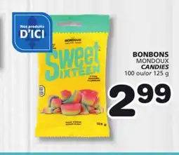 Marches Tradition MONDOUX CANDIES offer