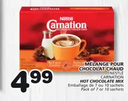 Marches Tradition NESTLÉ CARNATION HOT CHOCOLATE MIX offer