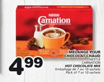 Marches Tradition NESTLÉ CARNATION HOT CHOCOLATE MIX offer