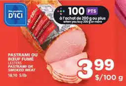 Marches Tradition LESTERS PASTRAMI OR SMOKED MEAT offer